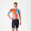 Castelli Free Sanremo 3 Short Sleeve Tri Suit - White/Black