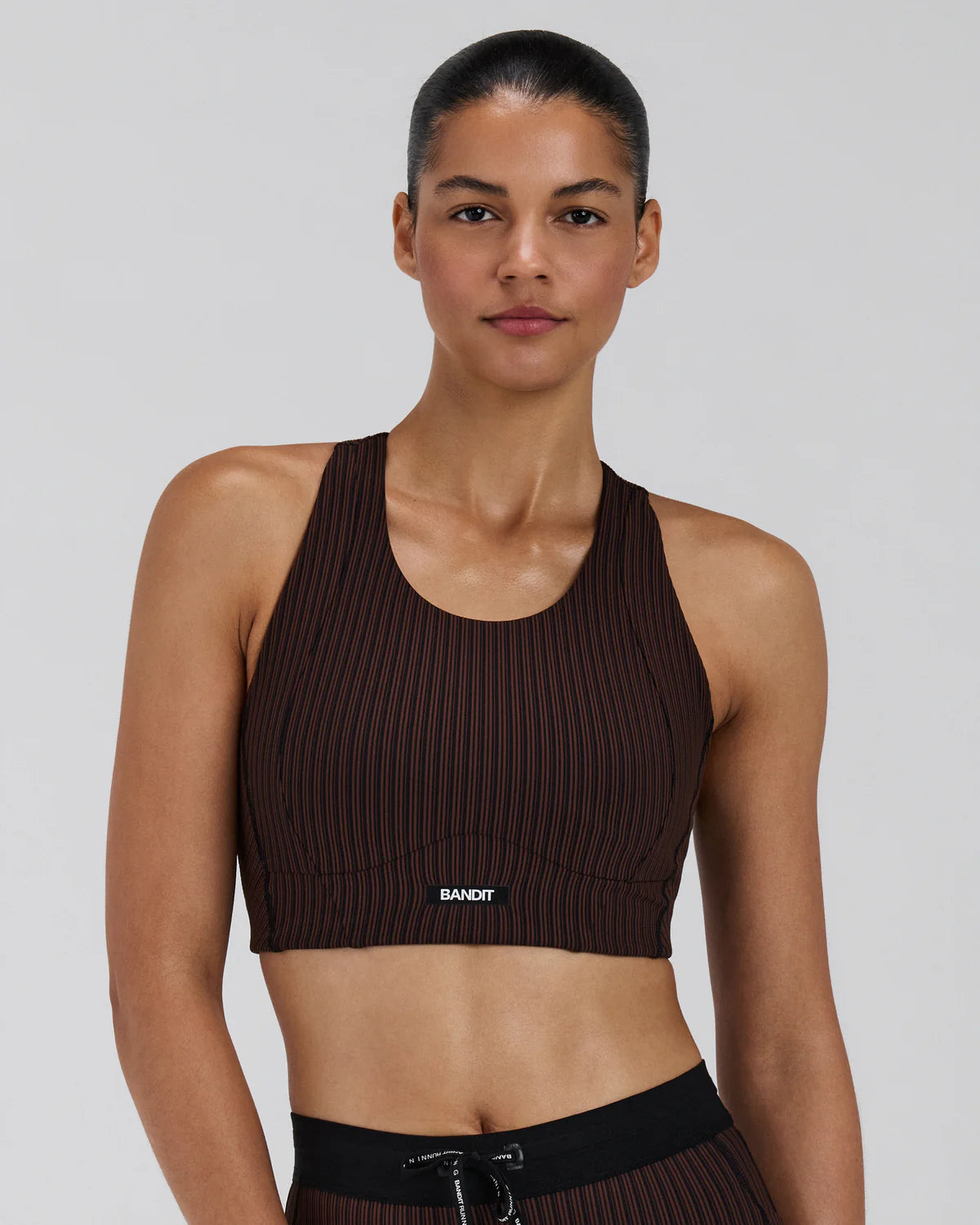 Bandit Women's Striped Cadence™ Longline Bra