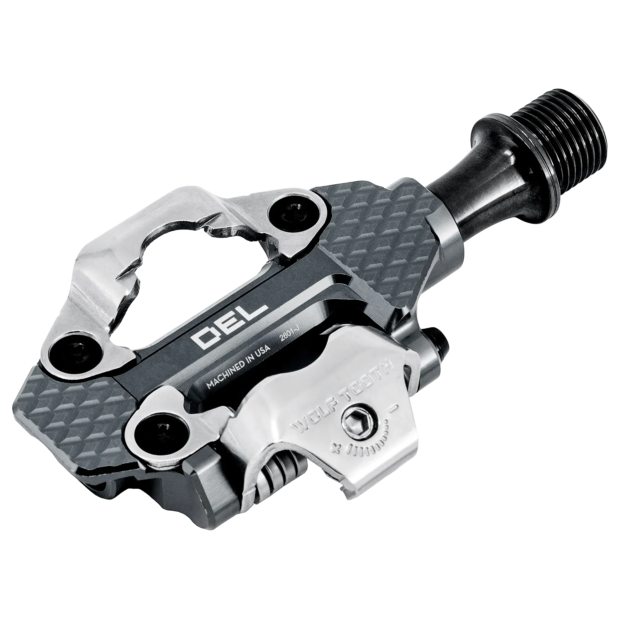 Wolf Tooth MK0 DEL Gravel Race Clipless Pedals - Shadow Gray