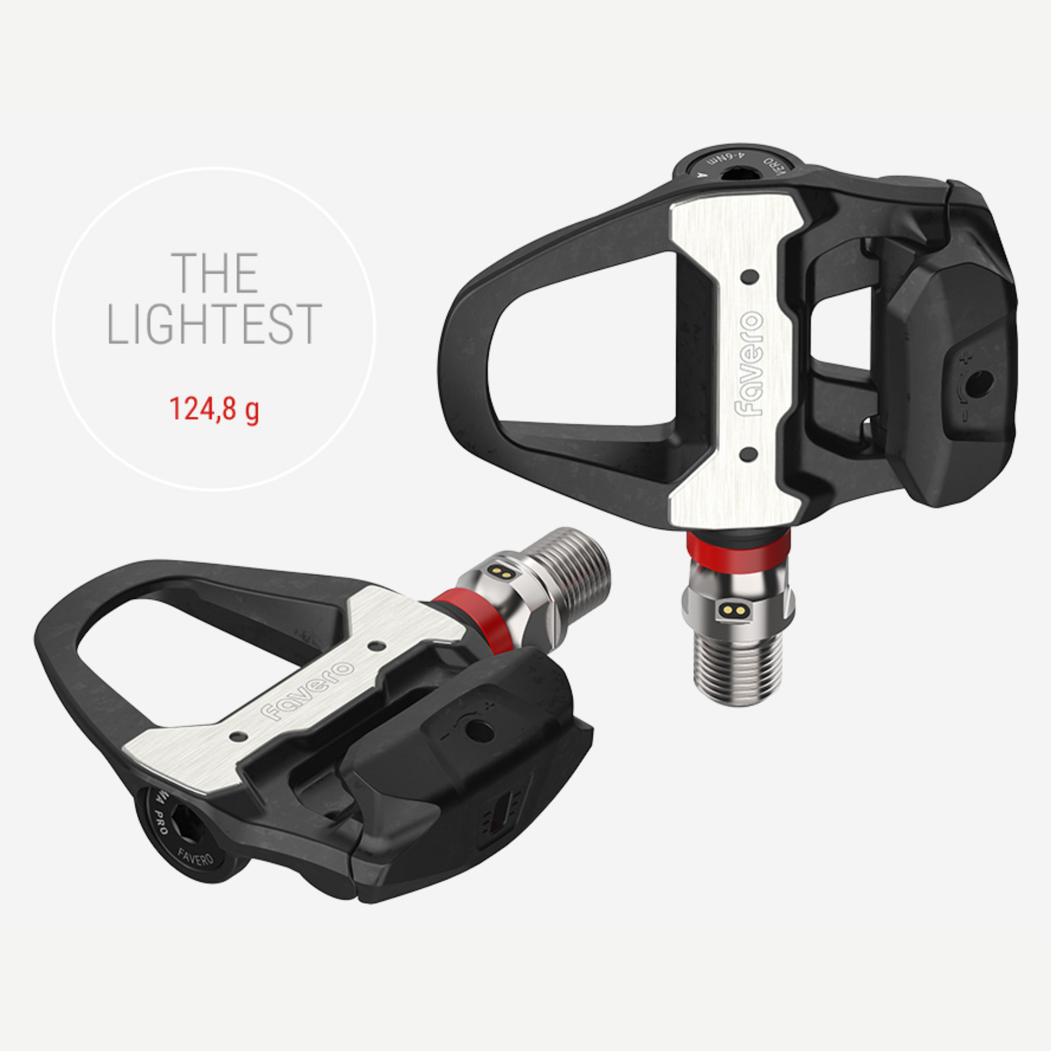 ASSIOMA PRO RS (Shimano®-compatible road power meter pedals)