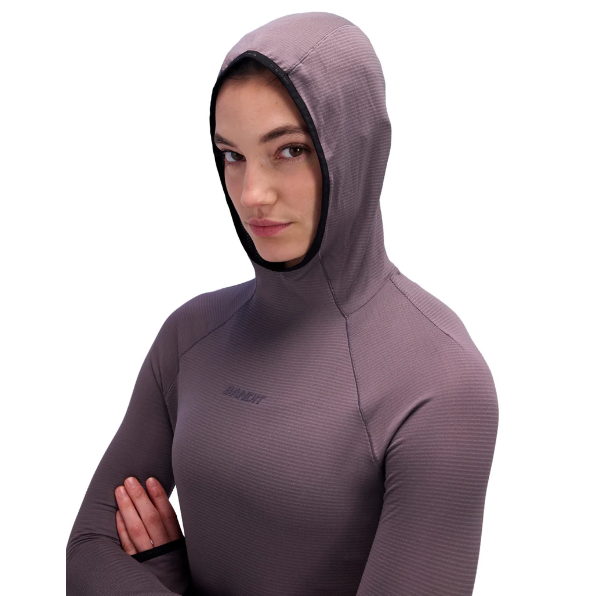 Women's AuraGrid™ Hooded Performance Top