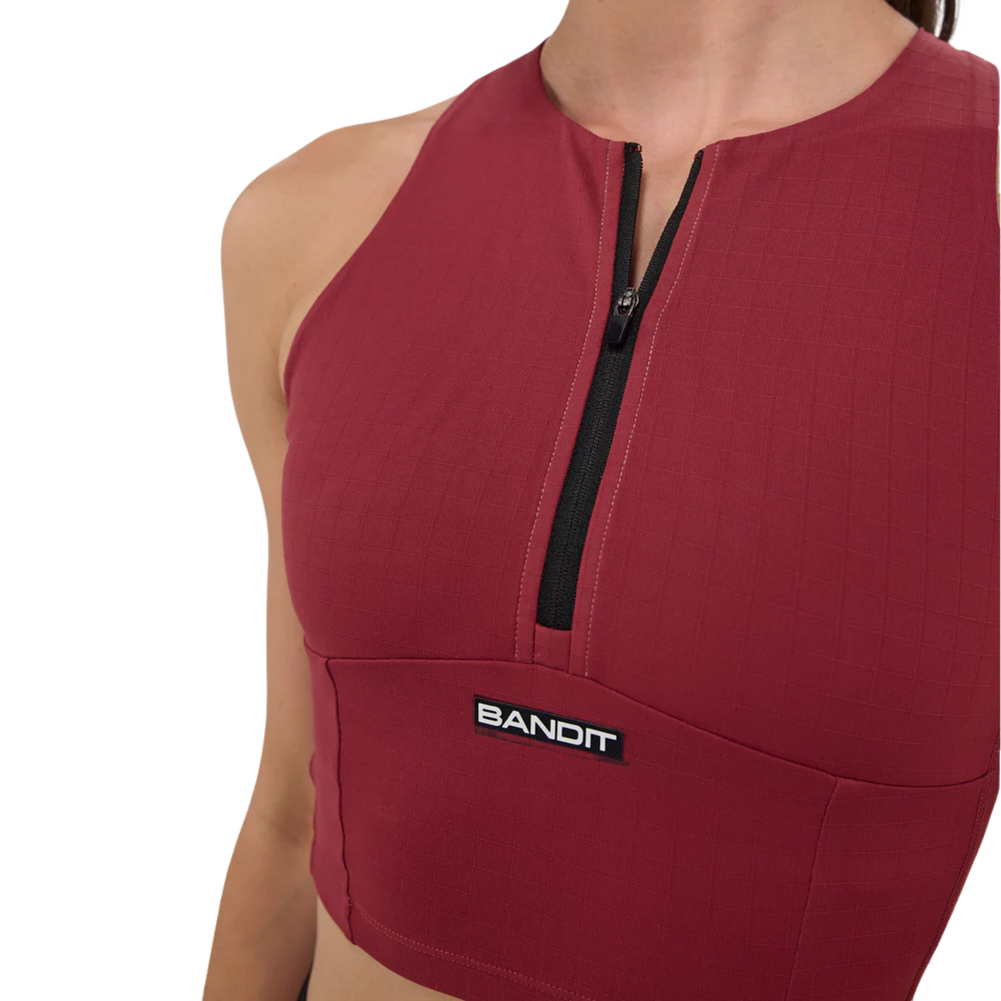 Gridlock™ Zip Front Race Crop