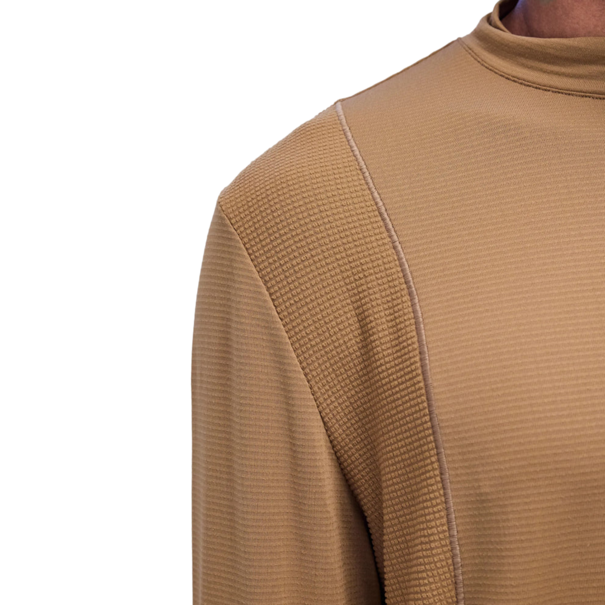 Men's AuraGrid™ Mockneck Long Sleeve