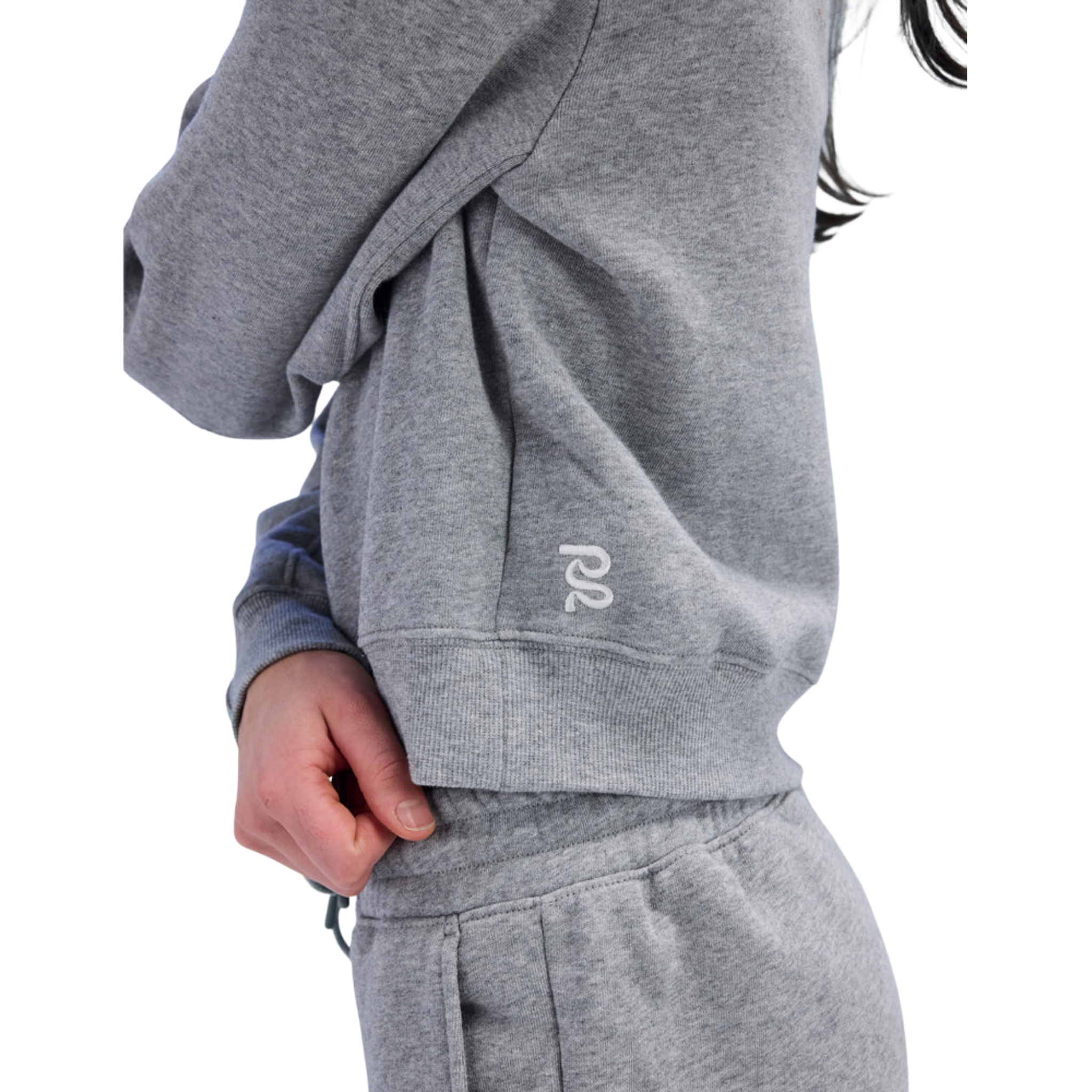 Women's Stitch Logo Cropped Hoodie