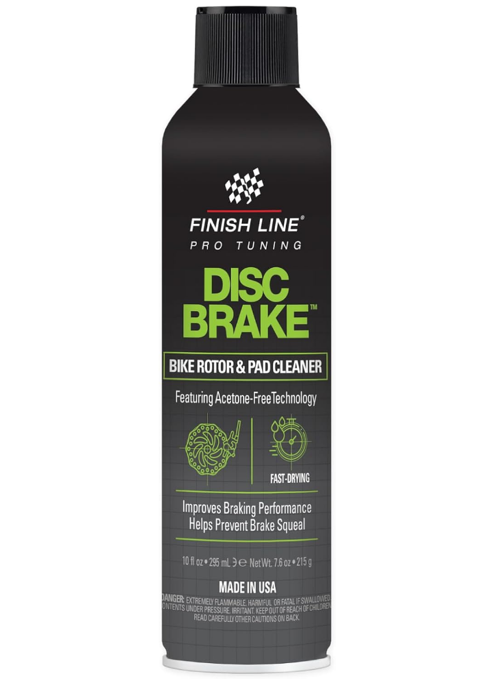 Finish Line Bicycle Disc Brake Cleaner 10oz Aero