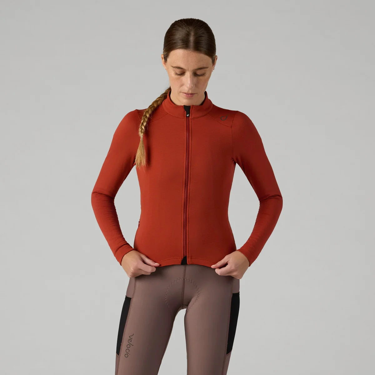 Velocio Women's LUXE Thermal Long Sleeve Cycling Jersey