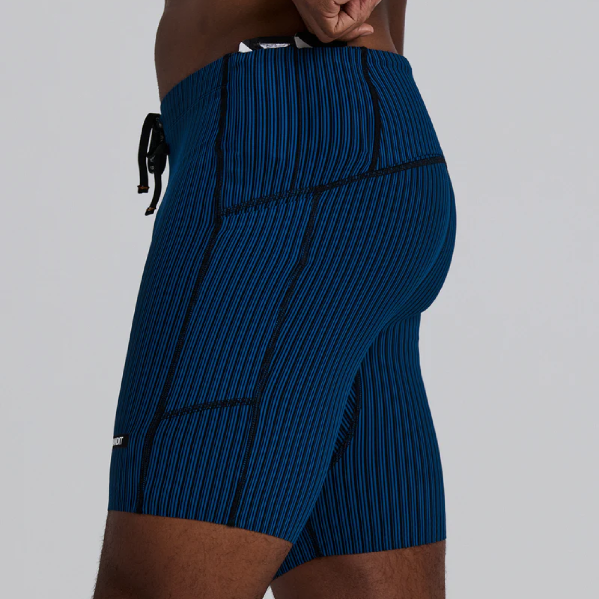 Bandit Men's Striped Cadence™ 7 Pocket Lined Quarter Tights