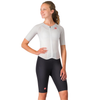 Castelli Free Sanremo 3 W Suit Short Sleeve in White Black