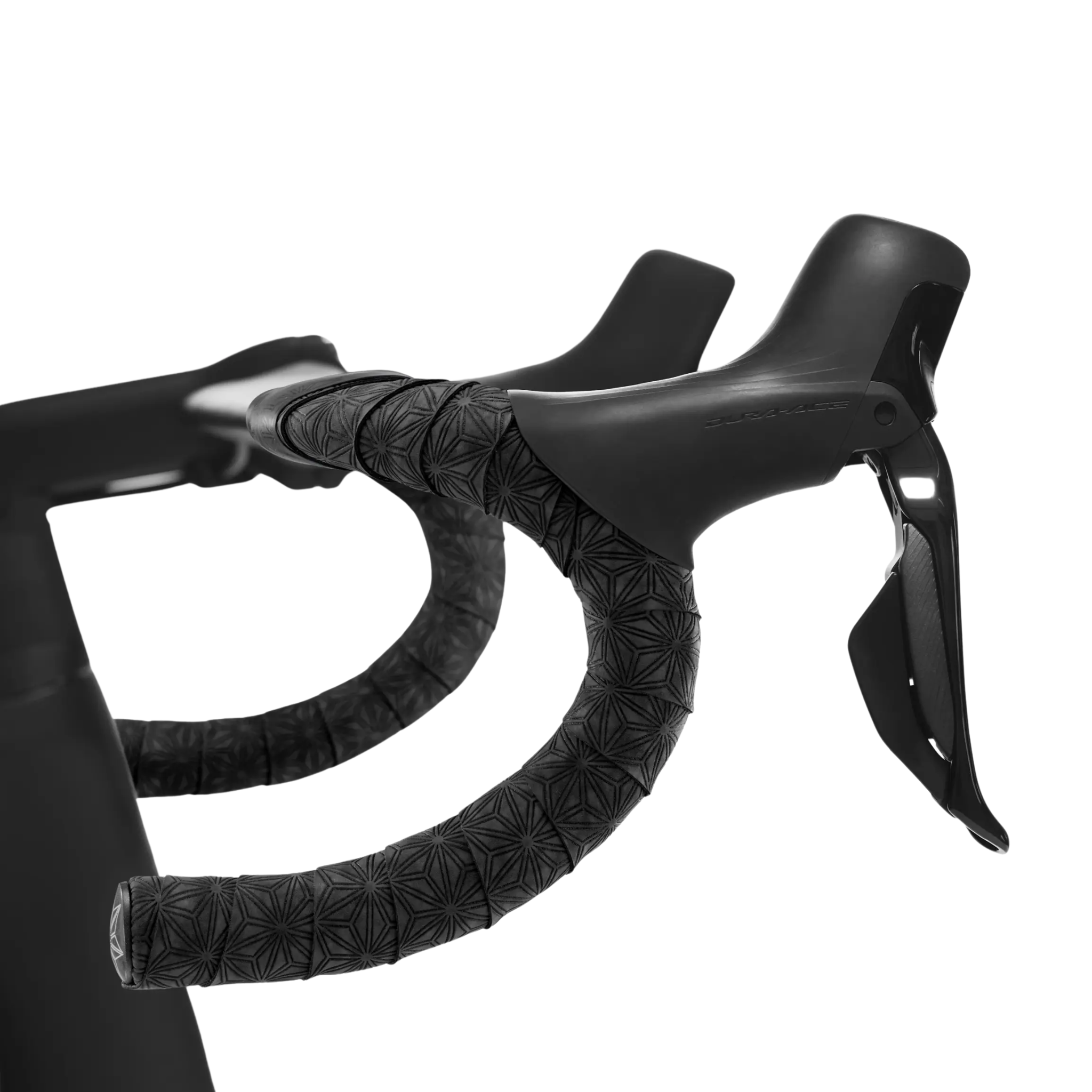Supacaz Suede - Black + Black Star Plugz
