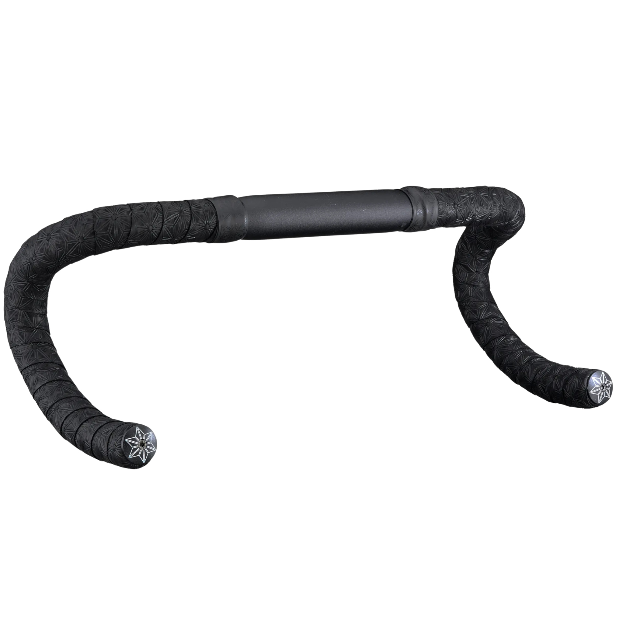 Supacaz Suede - Black + Black Star Plugz