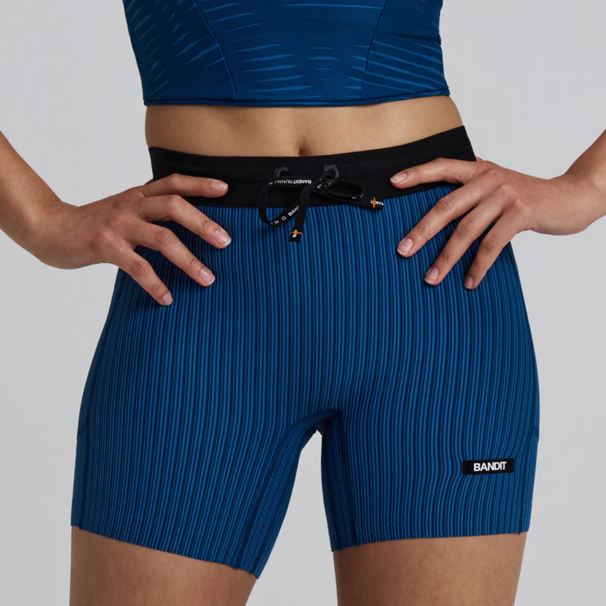 Bandit Women's Striped Cadence™ 5" Compression Shorts