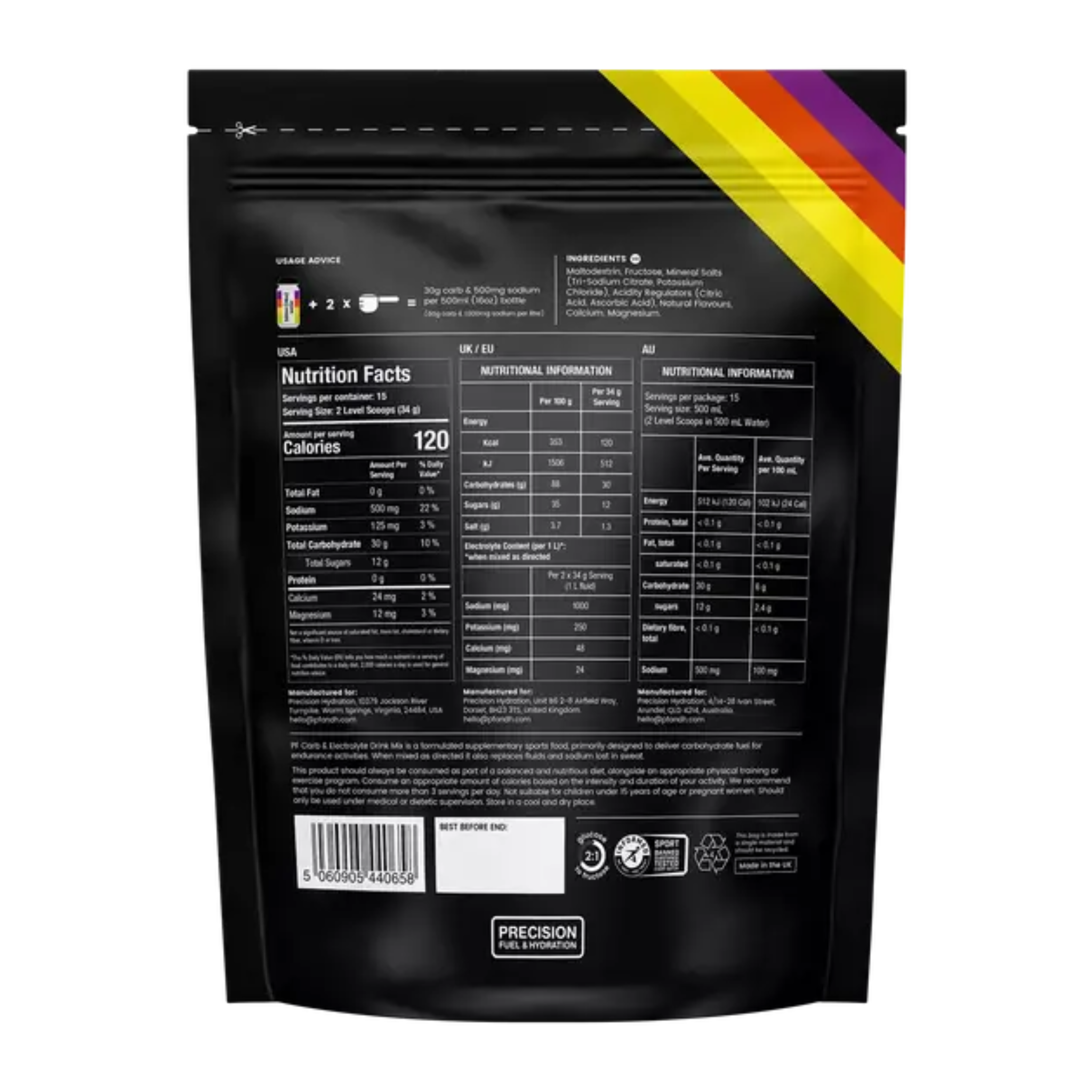 PF CARB & ELECTROLYTE DRINK MIX