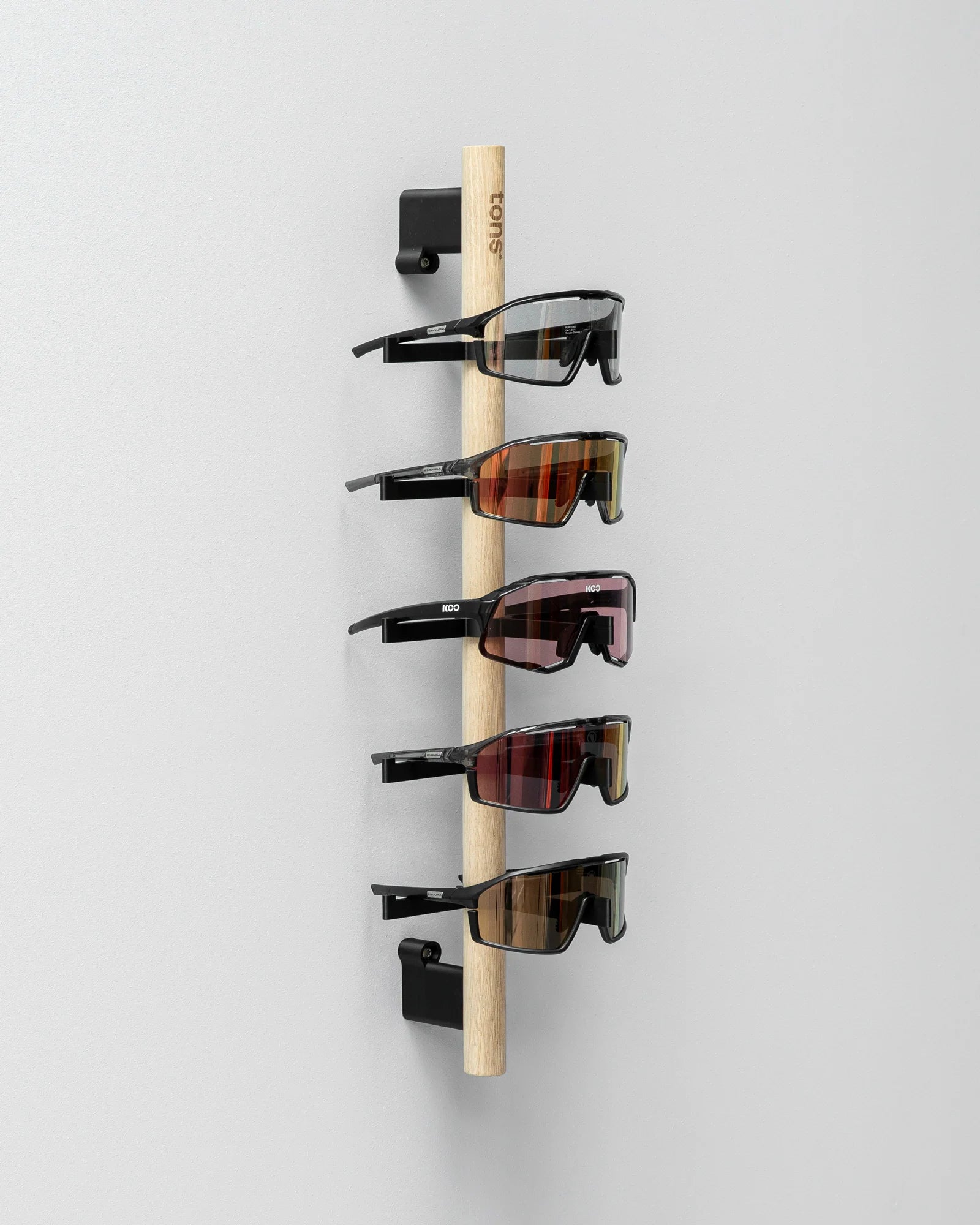 Tons Rack | E 5-Pair Glasses Rack - Natural Oak