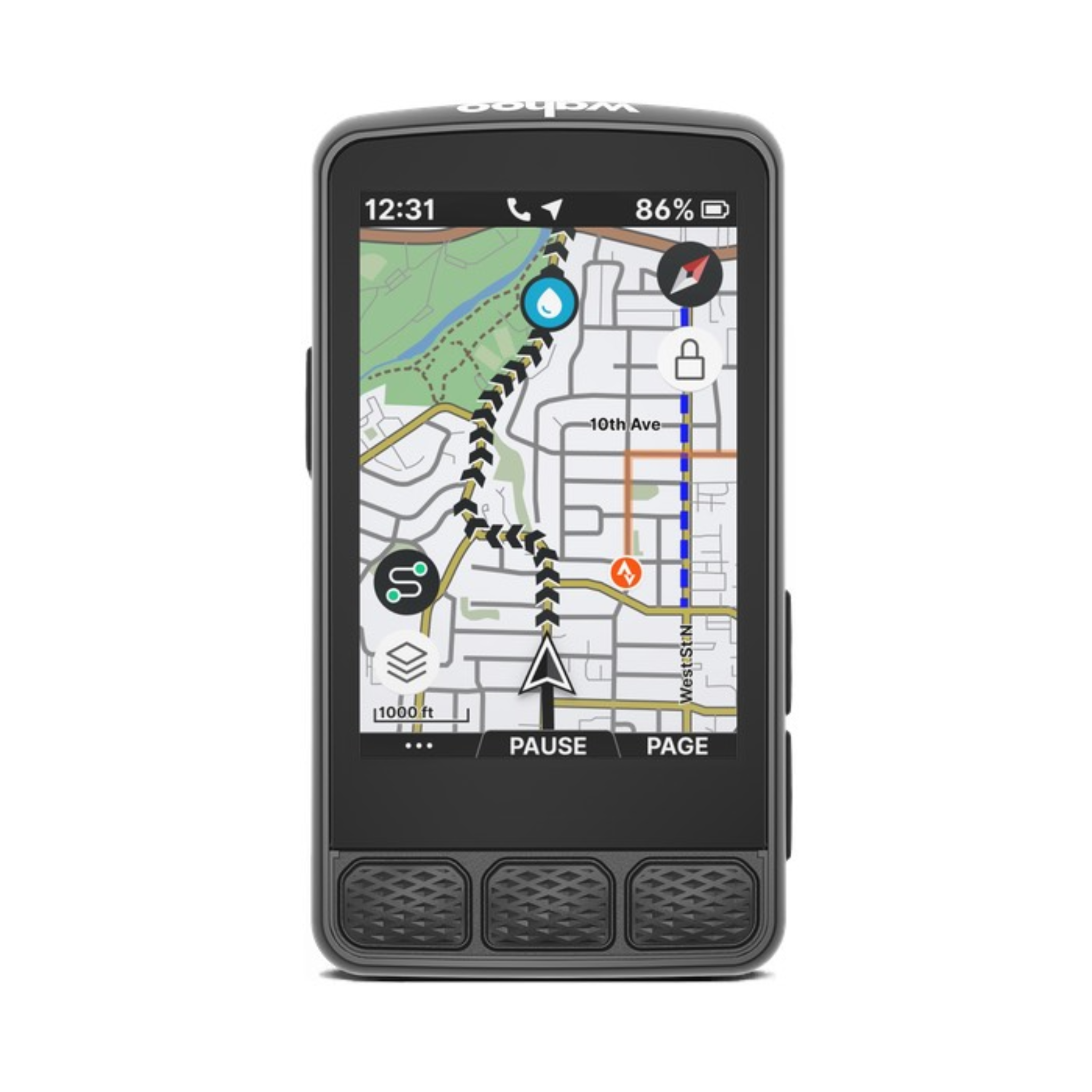 Wahoo Fitness Elemnt Roam Bike Computer - Thumbnail 4