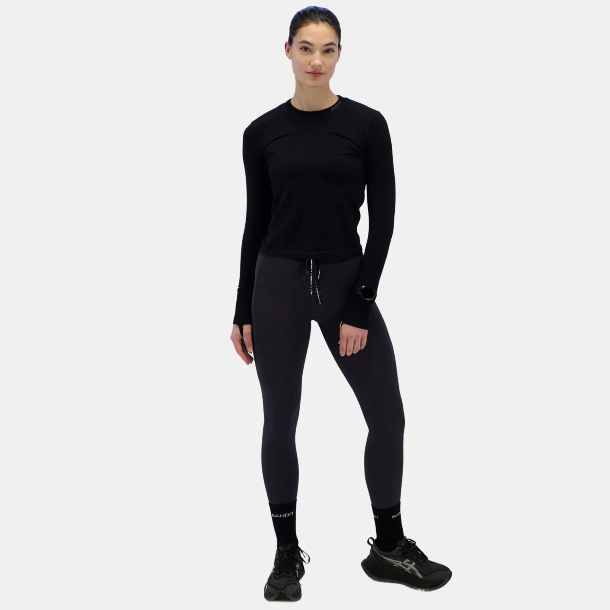 Bandit Women's Seamless Wool Blend Long Sleeve