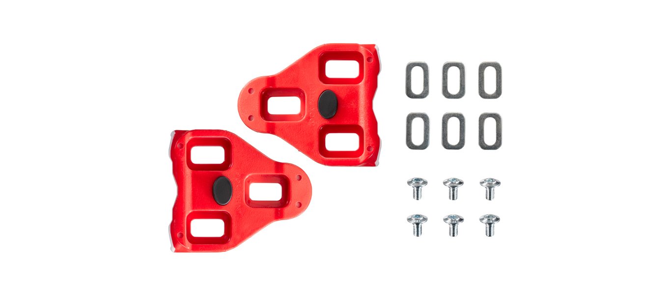 LOOK Delta Cleats - Red, 9° Float