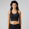 tamina Scoop Neck Race Crop